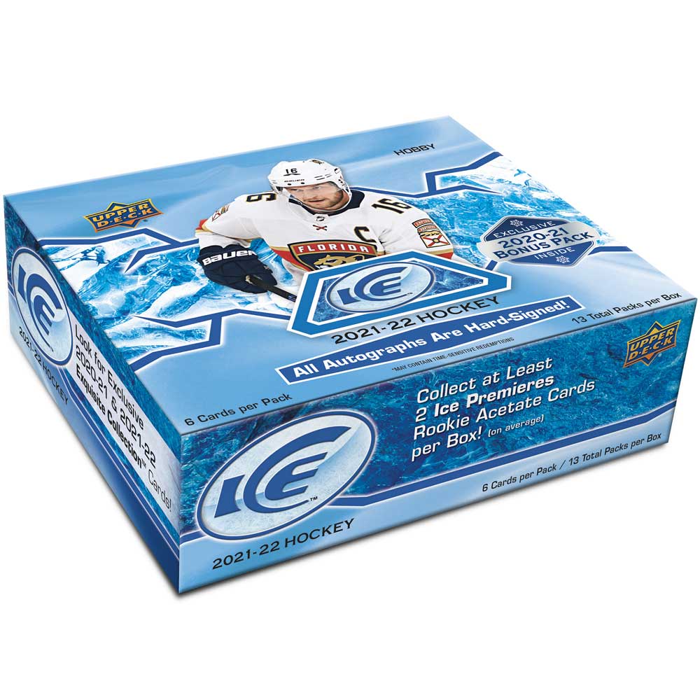 2021-22 Upper Deck NHL ICE Hobby - Sports Cards Norge