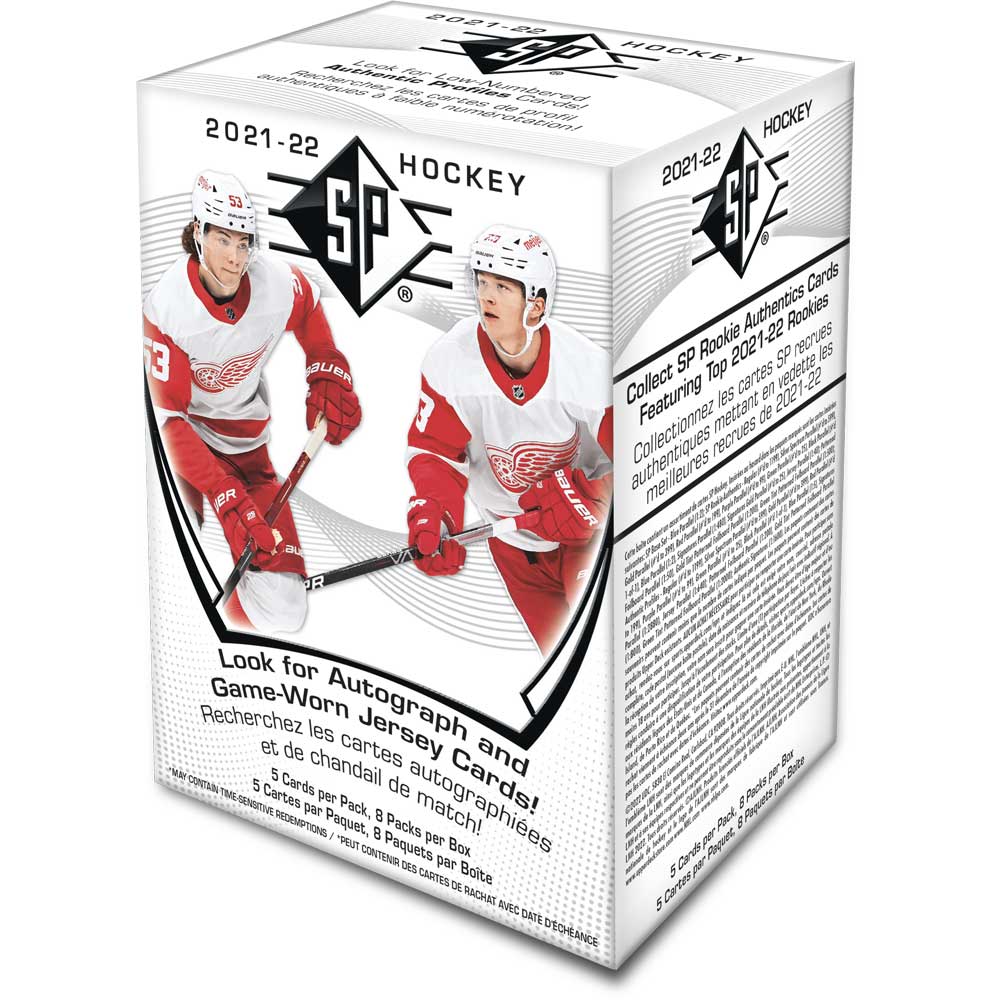 2021-22 Upper Deck NHL SP Blaster Box - Sports Cards Norge