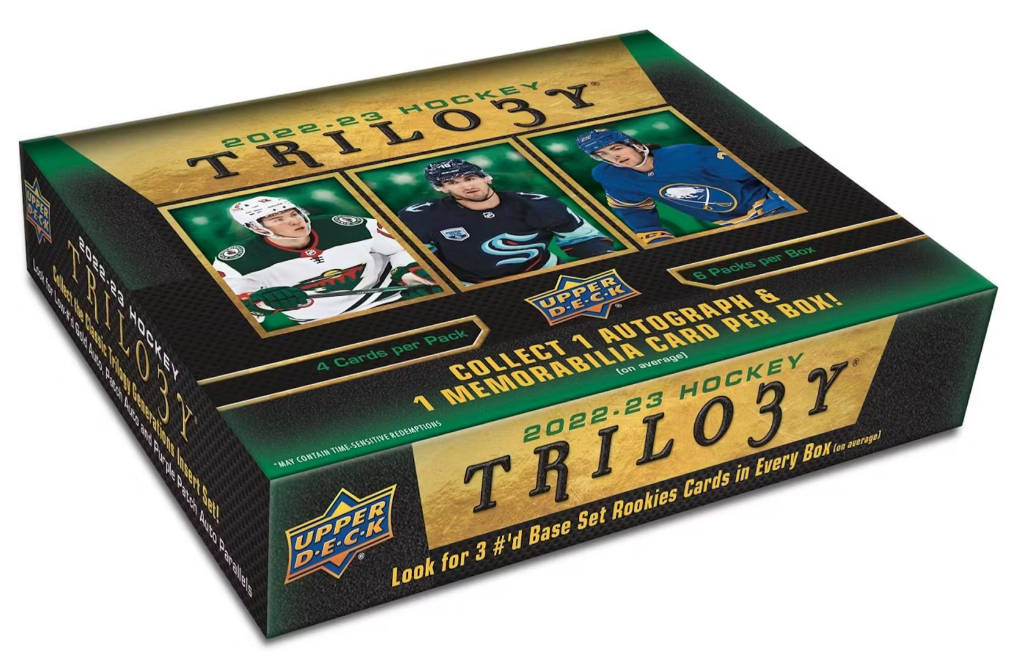 2022-23 Upper Deck NHL Trilogy Hobby - Sports Cards Norge