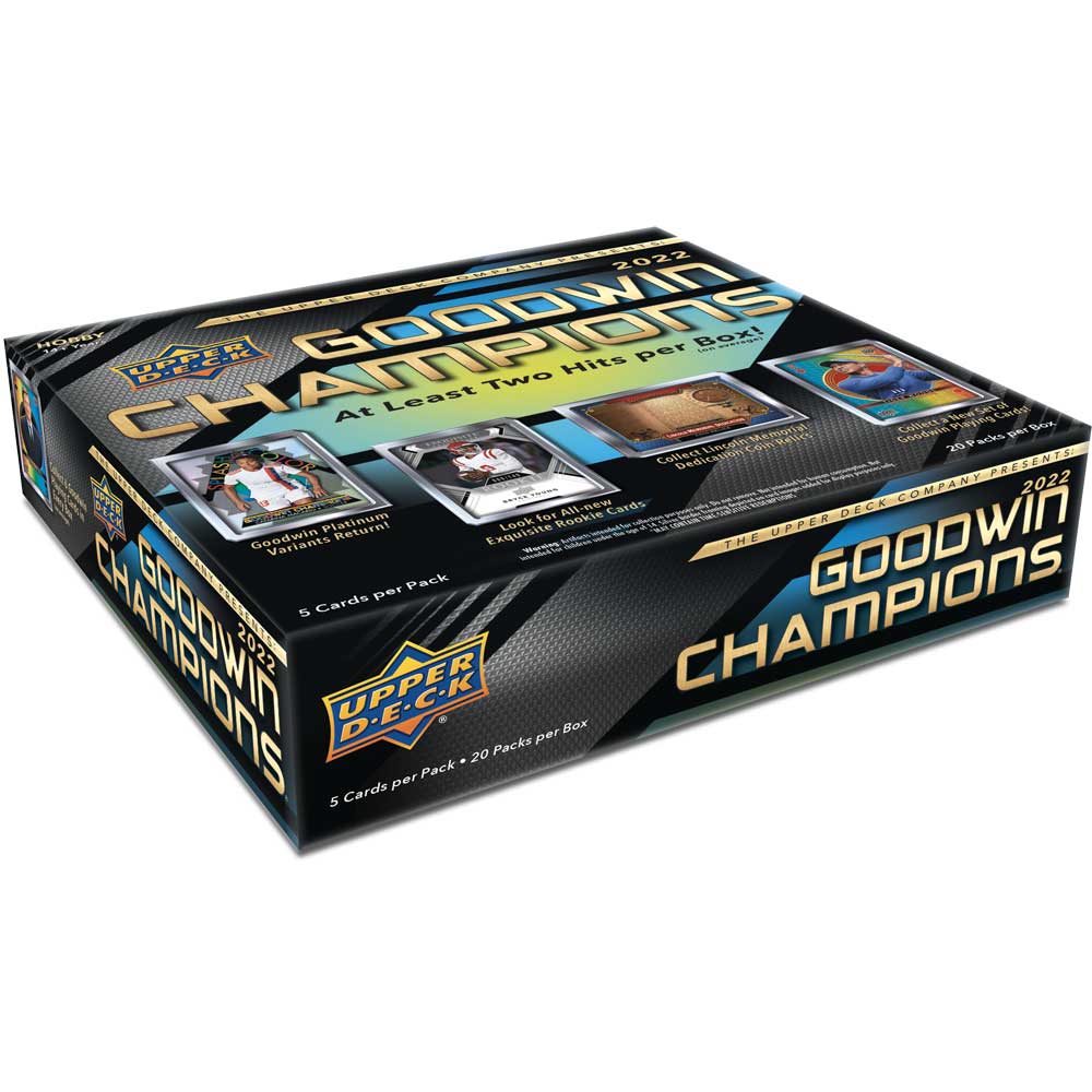 2022 Upper Deck Goodwin Champions Hobby - Sports Cards Norge