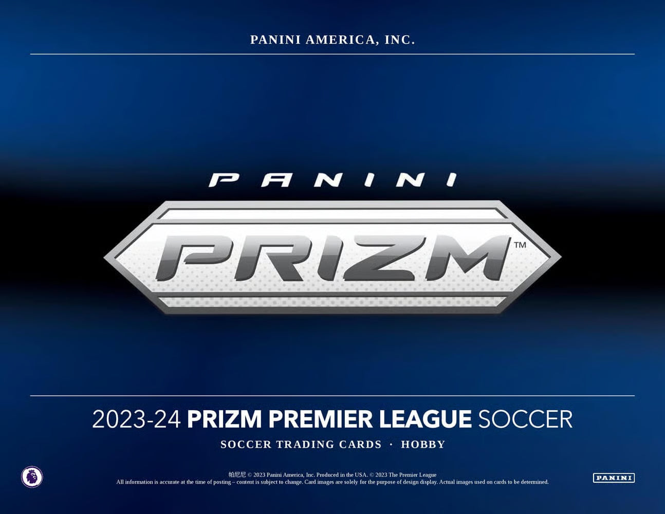 2023-24 Panini Prizm Premier League Soccer Hobby - Sports Cards Norge