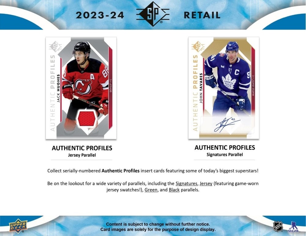2023-24 Upper Deck SP Hockey Blaster - Sports Cards Norge
