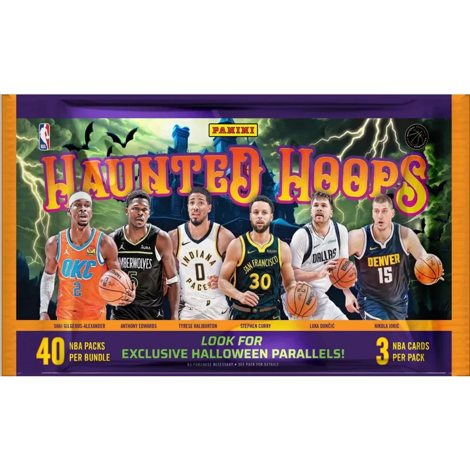 2023-24 Haunted Hoops NBA Halloween Treat Box - Sports Cards Norge