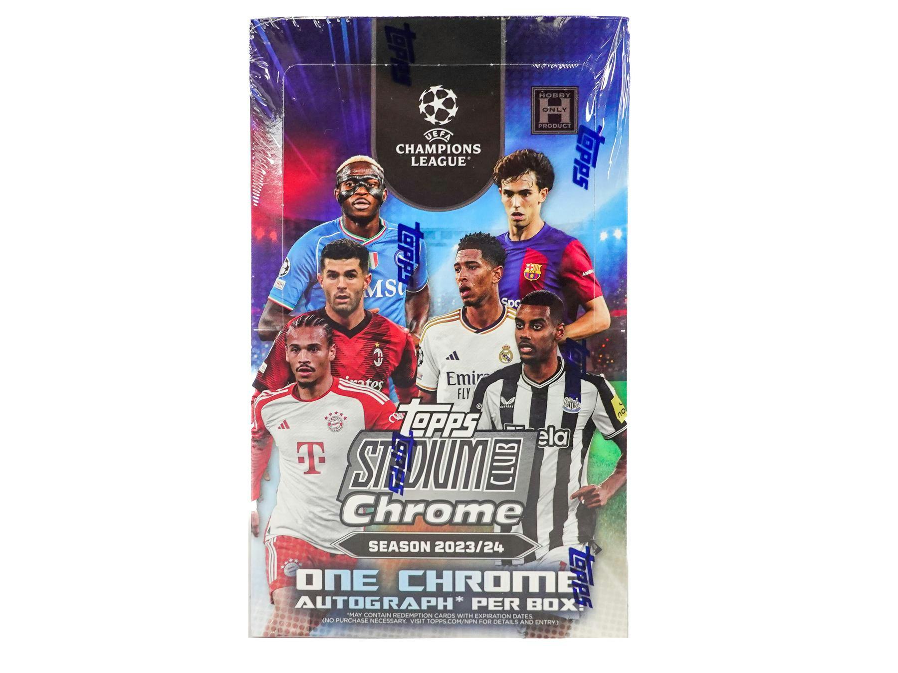 2023-24 Topps UEFA Champions League Stadium Club Hobby - Sports Cards Norge