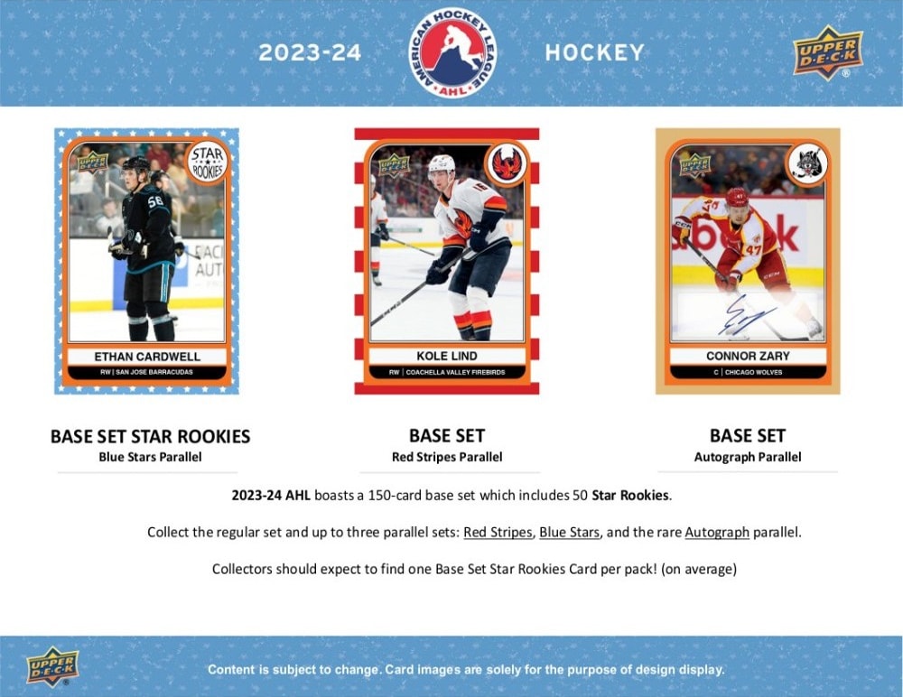 2023-24 Upper Deck AHL Hobby - Sports Cards Norge