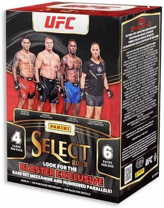 2023 Panini Select UFC Blaster - Sports Cards Norge