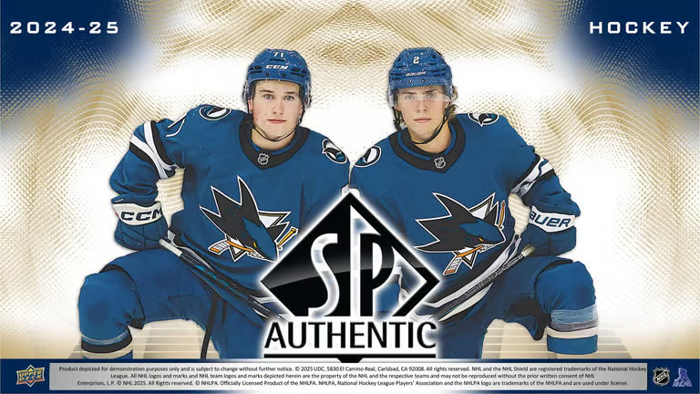 2024-25 Upper Deck NHL SP Authentic Hobby - Sports Cards Norge