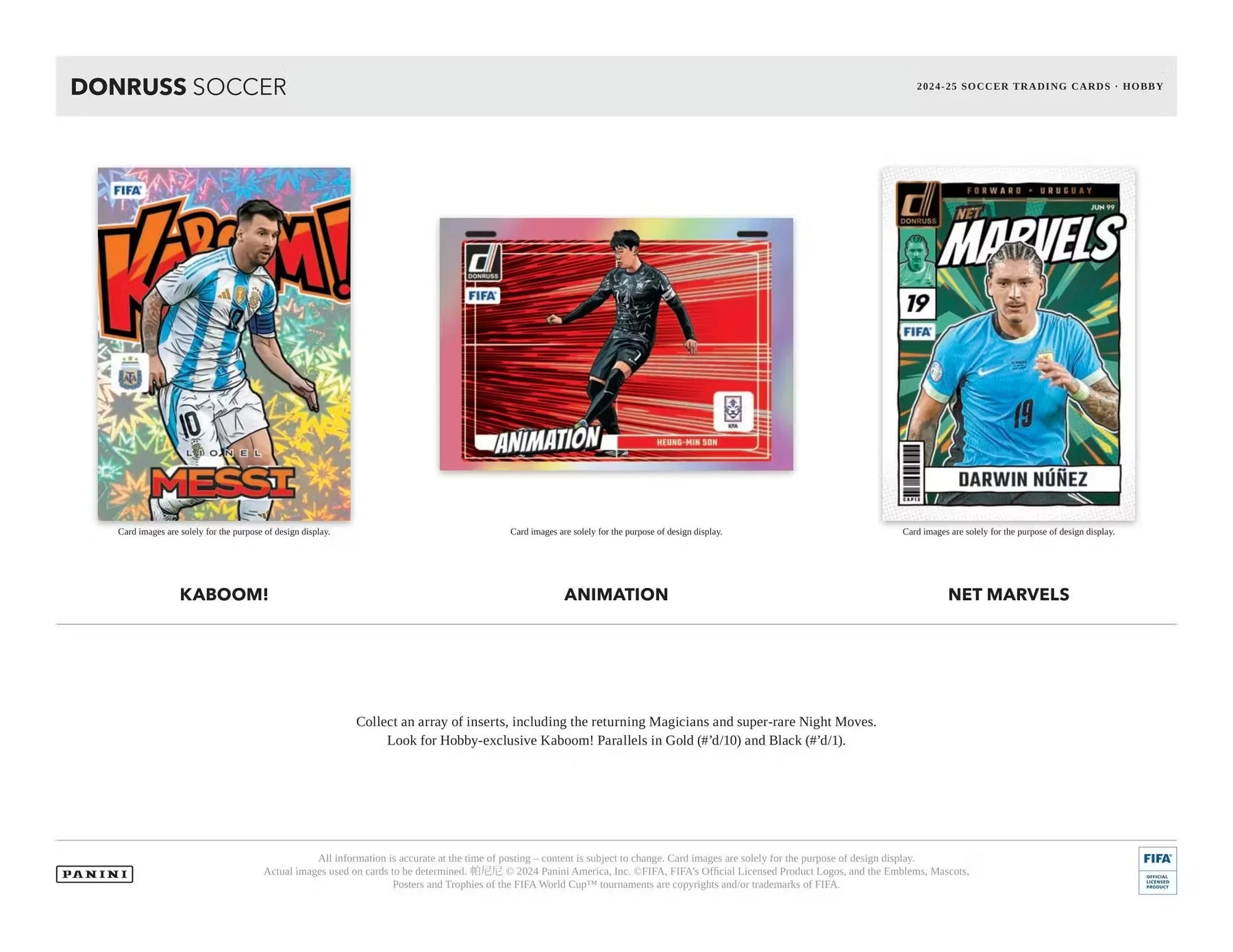 2024-25 Donruss Soccer Hobby International - Sports Cards Norge