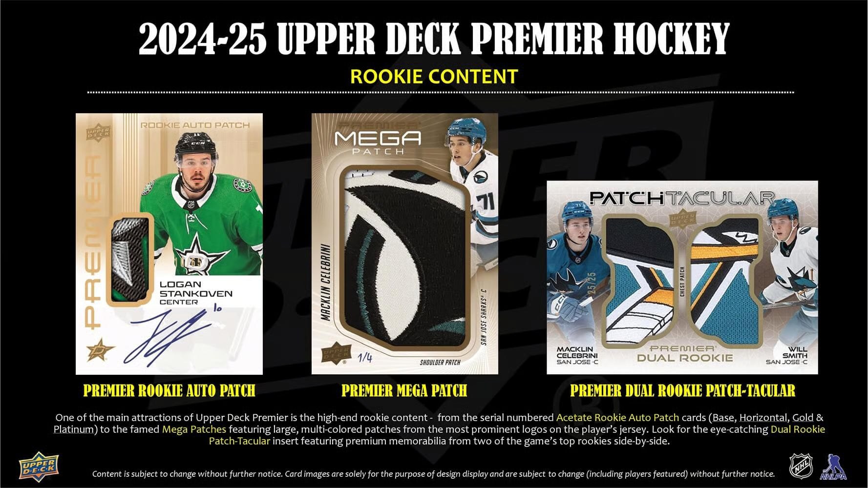 2024-25 Upper Deck NHL Premier - Sports Cards Norge