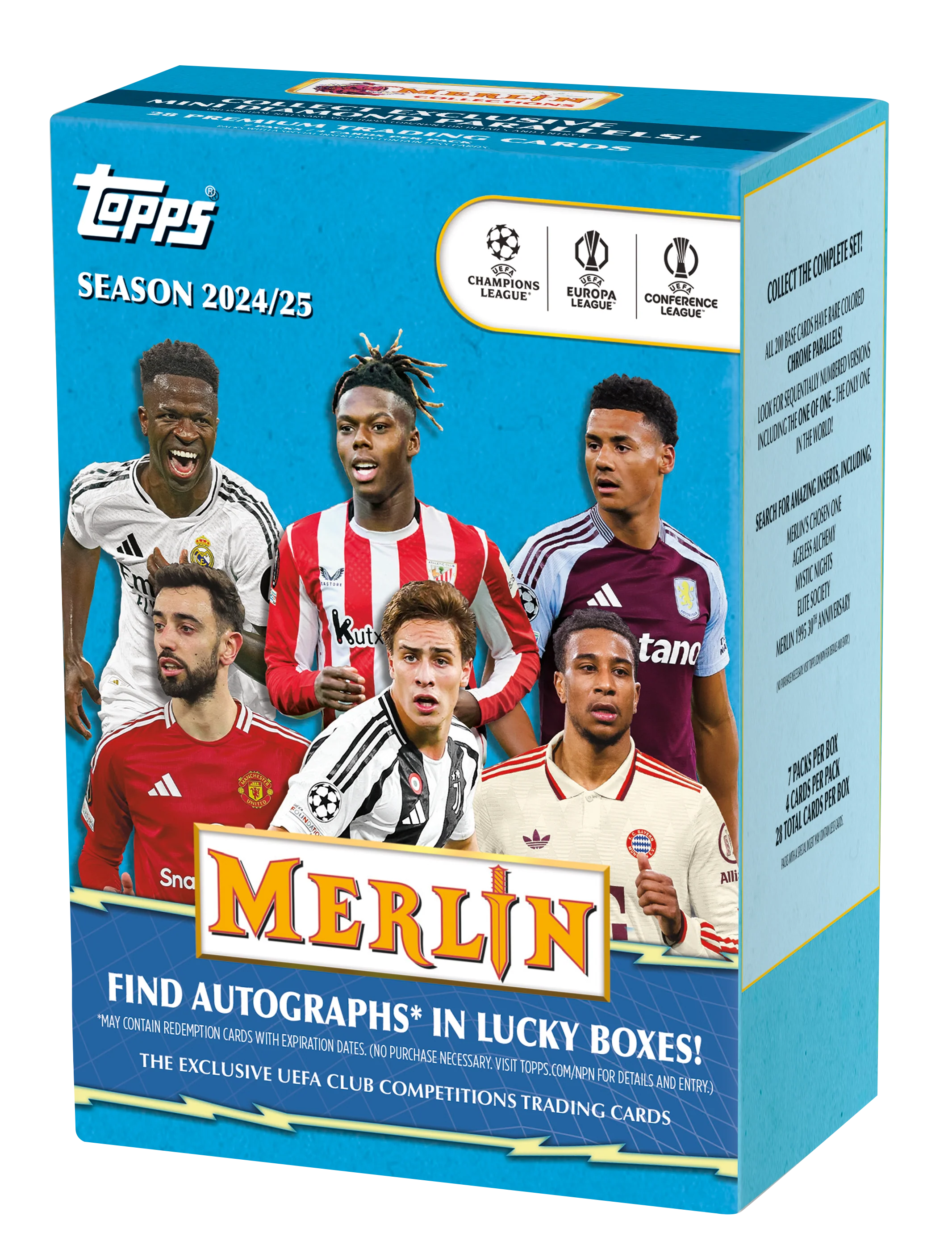 2024-25 Topps Merlin UEFA Value - Sports Cards Norge