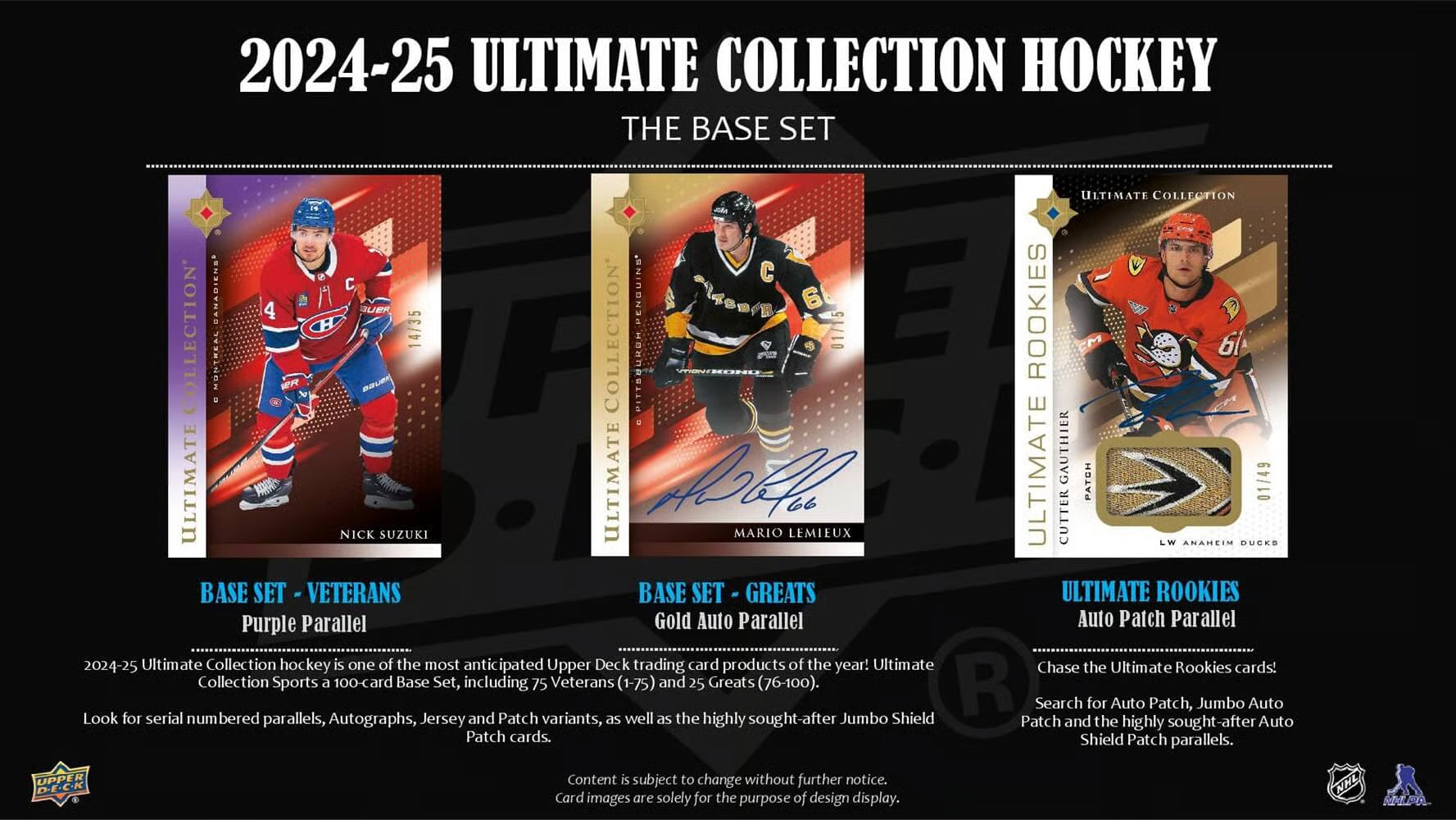 2024-25 Upper Deck NHL Ultimate Collection - Sports Cards Norge