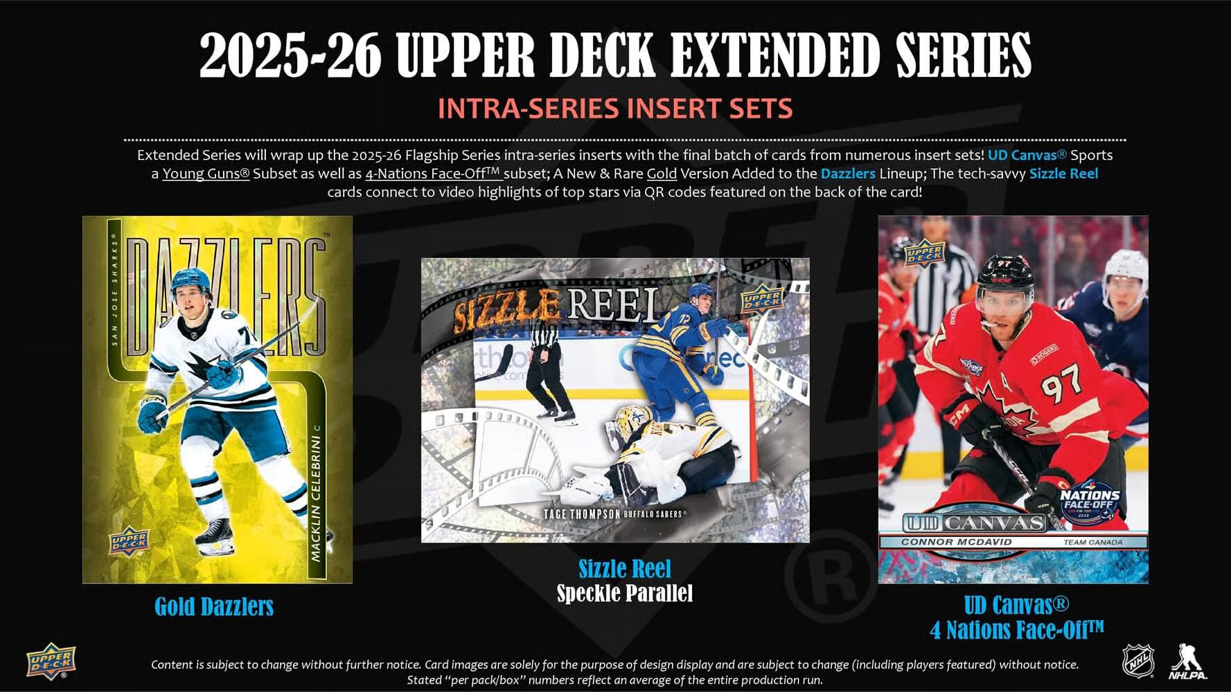 2025-26 Upper Deck NHL Extended Series Hobby