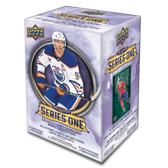 2025-26 Upper Deck NHL Series 1 Blaster - Sports Cards Norge