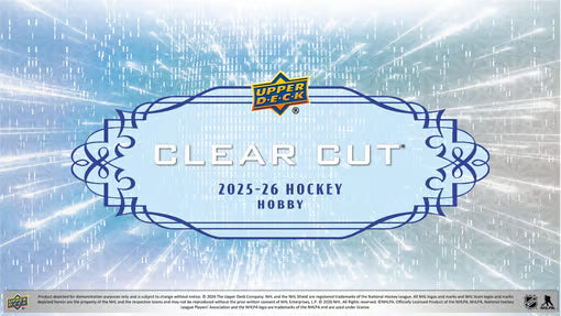 2025-26 Upper Deck NHL Clear Cut Hobby