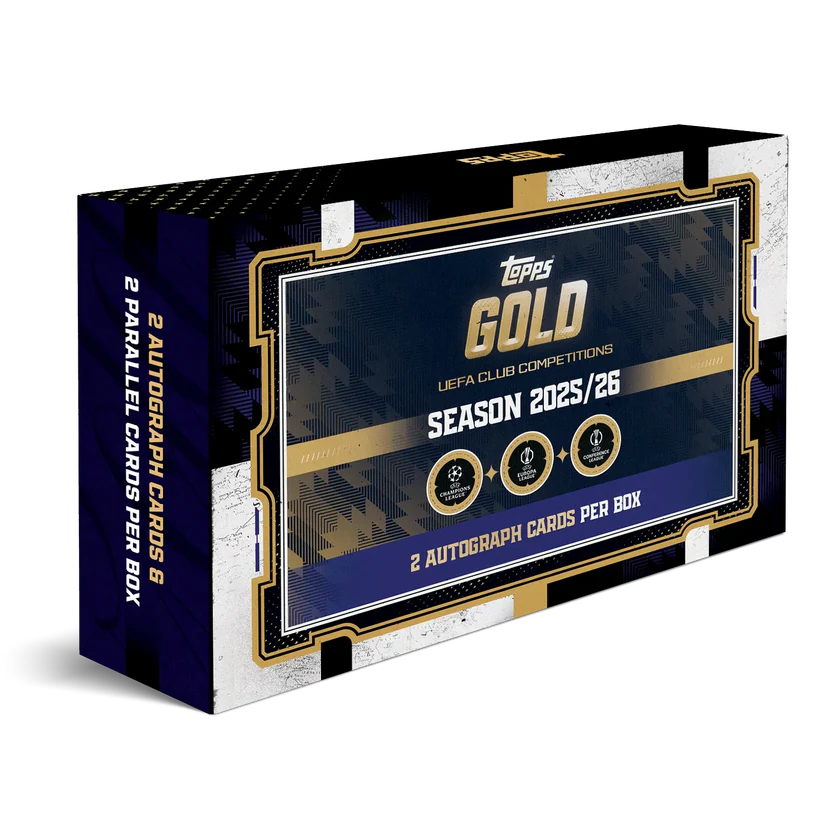 2025-26 Topps UEFA Club Competitions Gold