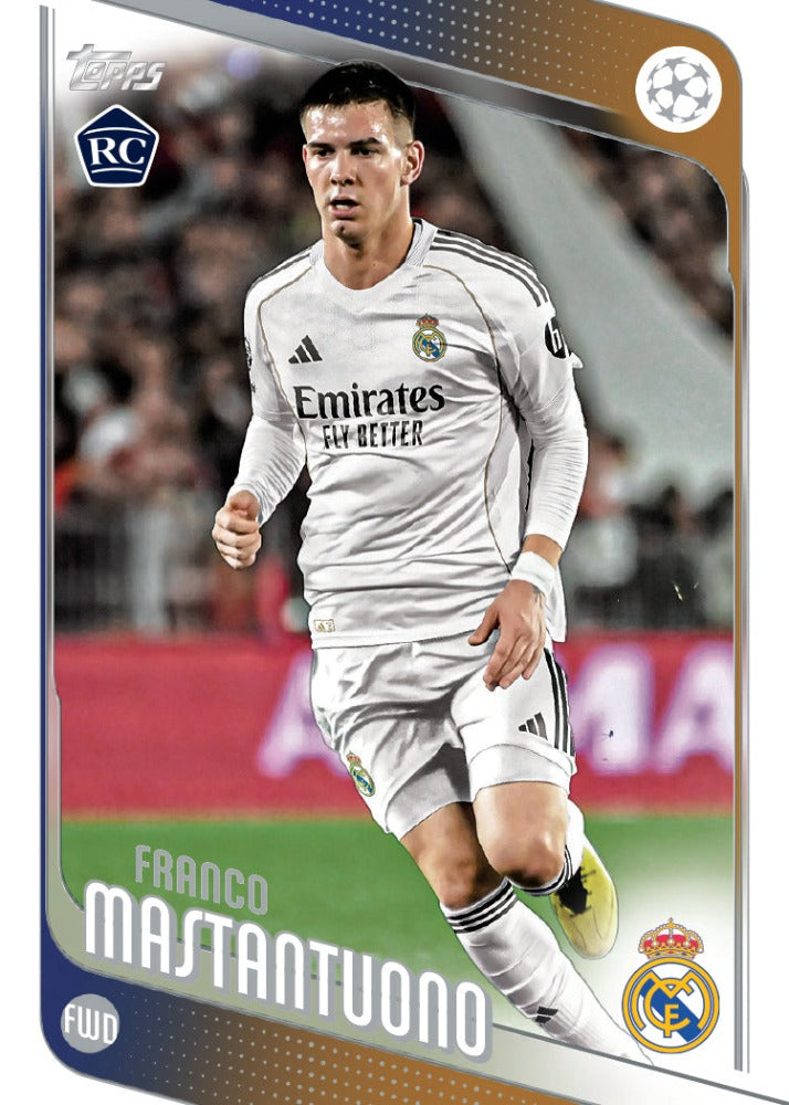 2025-26 Topps UEFA Flagship Hanger - Sports Cards Norge