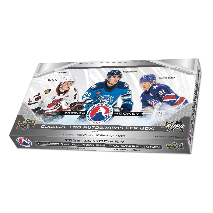 2025-26 Upper Deck AHL American Hockey League Hobby