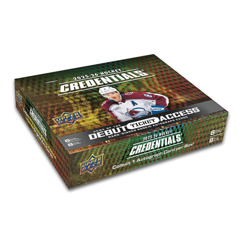 2025-26 Upper Deck NHL Credentials Hobby - Sports Cards Norge