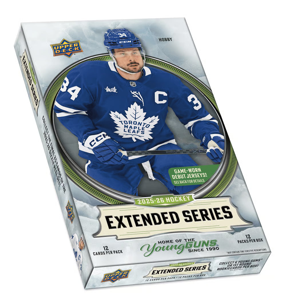 2025-26 Upper Deck NHL Extended Series Hobby