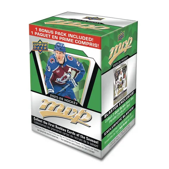 2025-26 Upper Deck NHL MVP Blaster Box - Sports Cards Norge