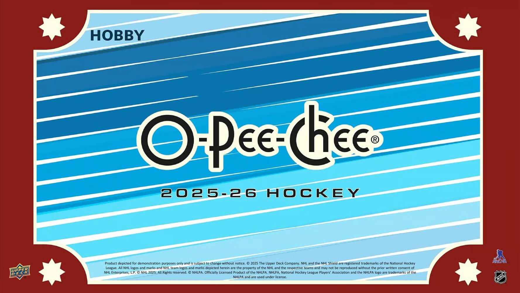 2025-26 Upper Deck NHL O-Pee-Chee Hobby - Sports Cards Norge