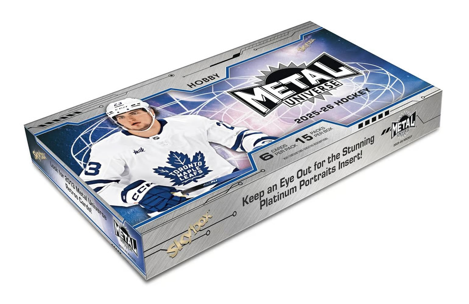 2025-26 Upper Deck NHL Skybox Metal Universe Hobby - Sports Cards Norge