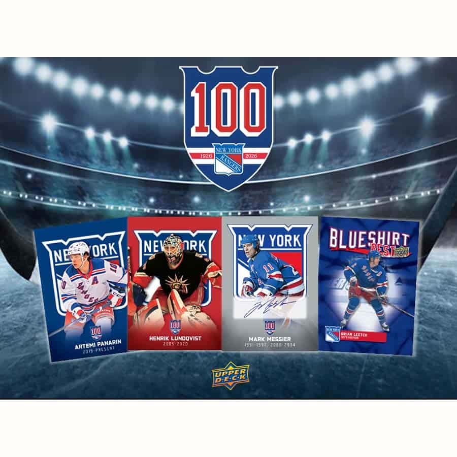 2025-26 New York Rangers Centennial Box Set - Sports Cards Norge