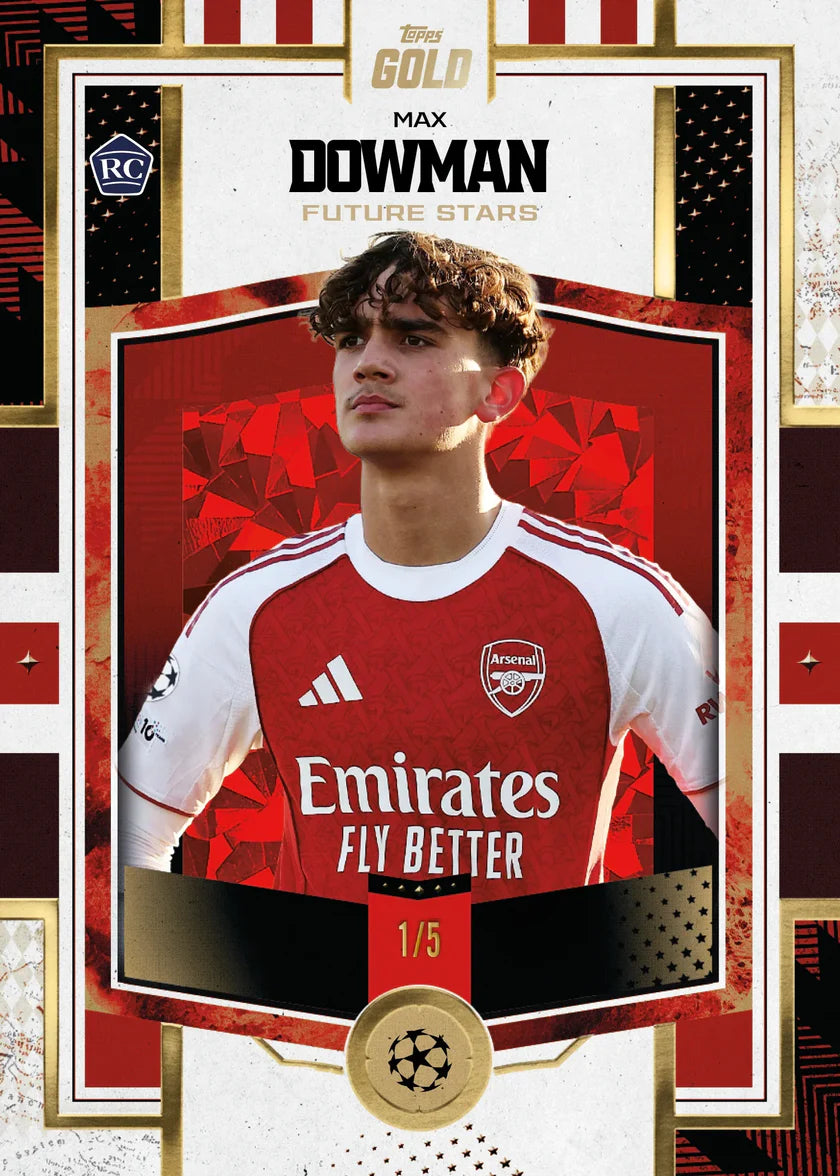 2025-26 Topps UEFA Club Competitions Gold