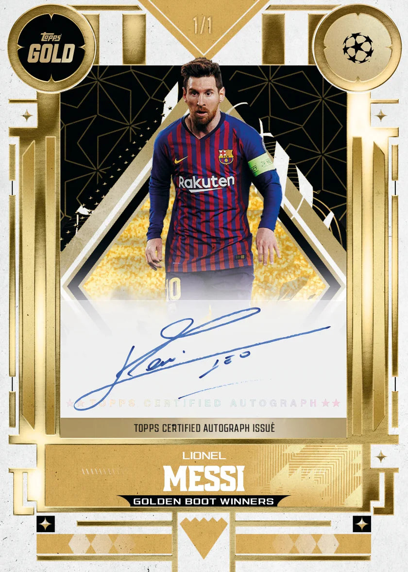 2025-26 Topps UEFA Club Competitions Gold
