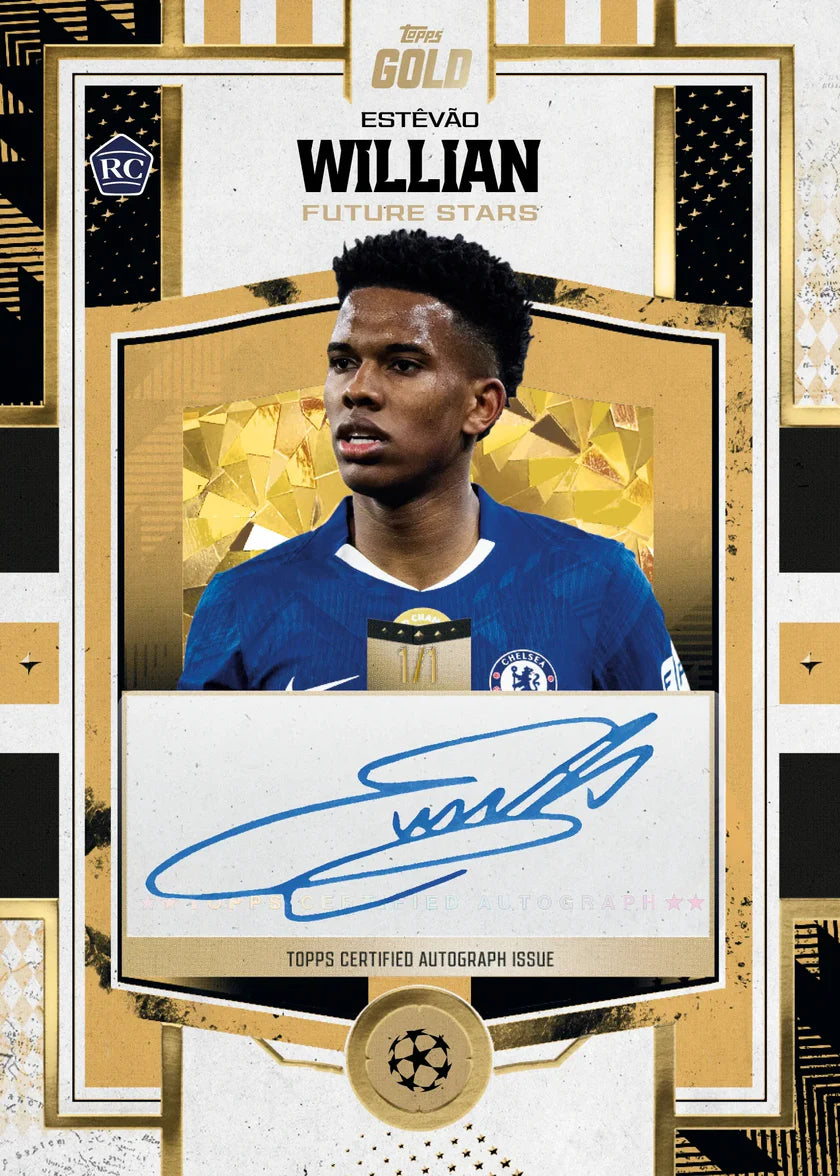 2025-26 Topps UEFA Club Competitions Gold