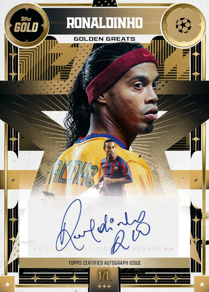 2025-26 Topps UEFA Club Competitions Gold