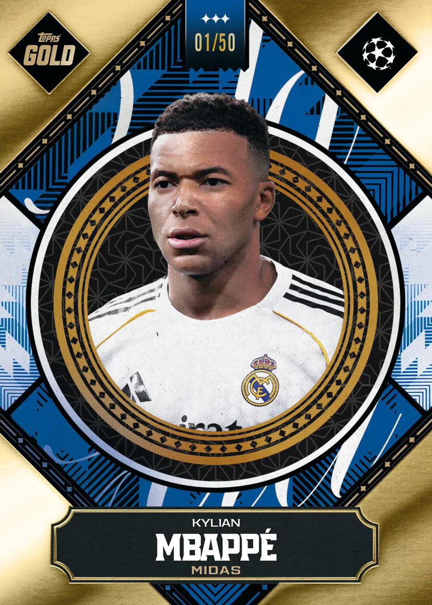 2025-26 Topps UEFA Club Competitions Gold