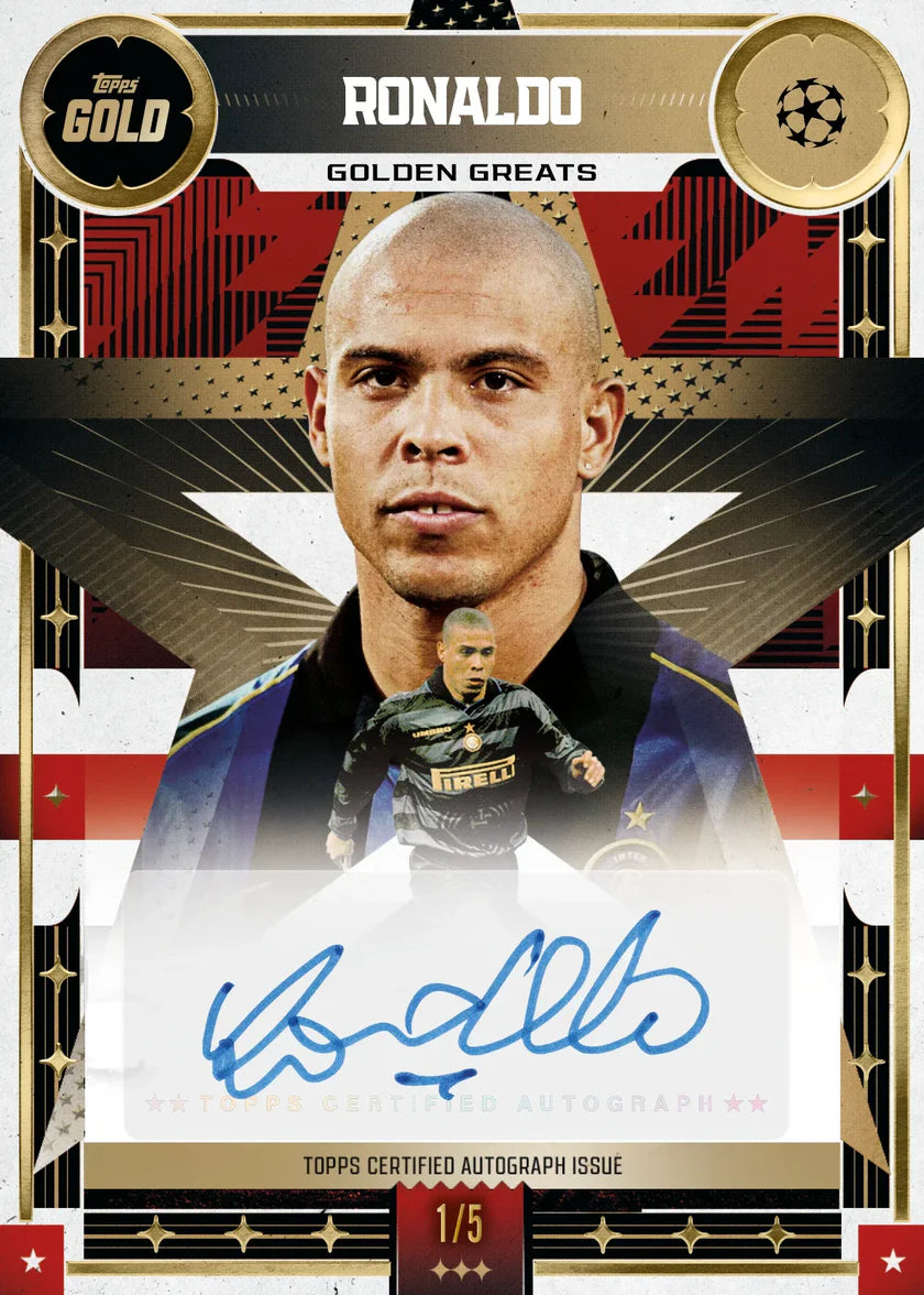 2025-26 Topps UEFA Club Competitions Gold