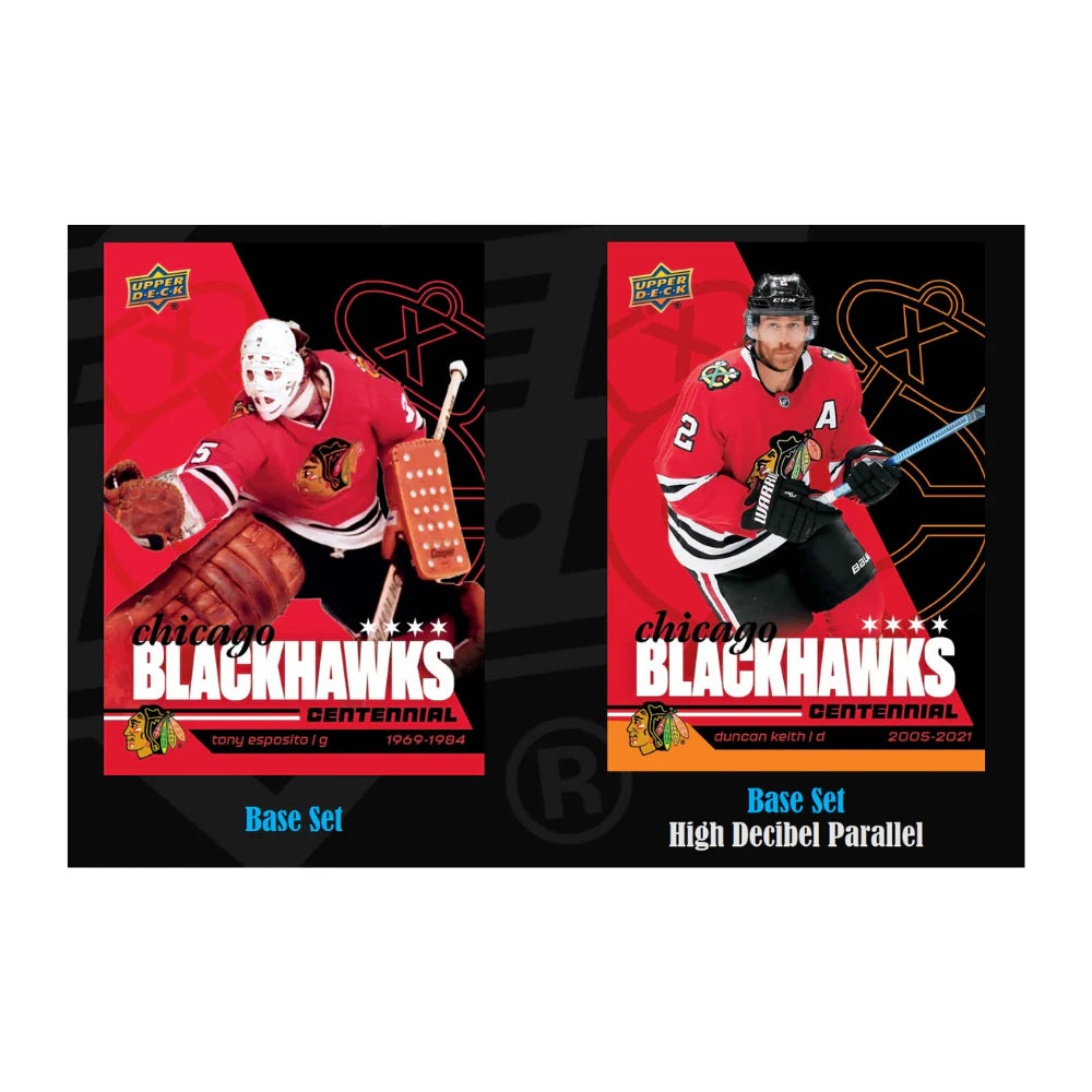2025-26 Upper Deck NHL Chicago Blackhawks Centennial Hobby - Sports Cards Norge