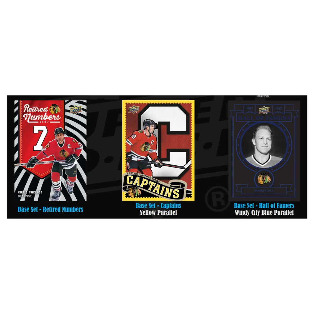 2025-26 Upper Deck NHL Chicago Blackhawks Centennial Hobby - Sports Cards Norge