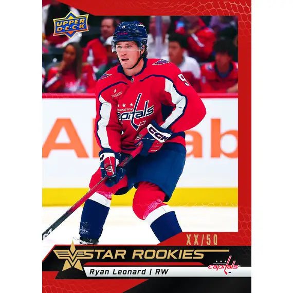 2025-26 Upper Deck NHL Star Rookies Box Set - Sports Cards Norge