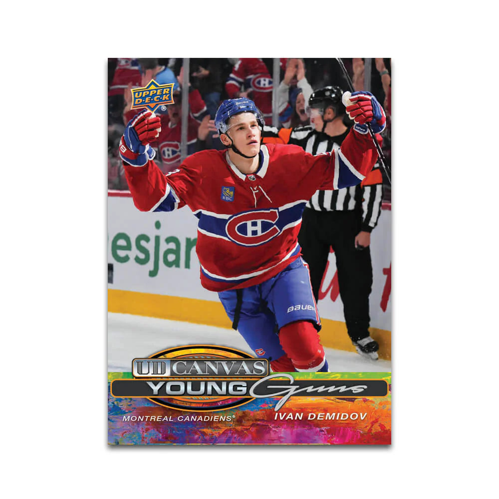 2025-26 Upper Deck NHL Series 2 Tin - Sports Cards Norge