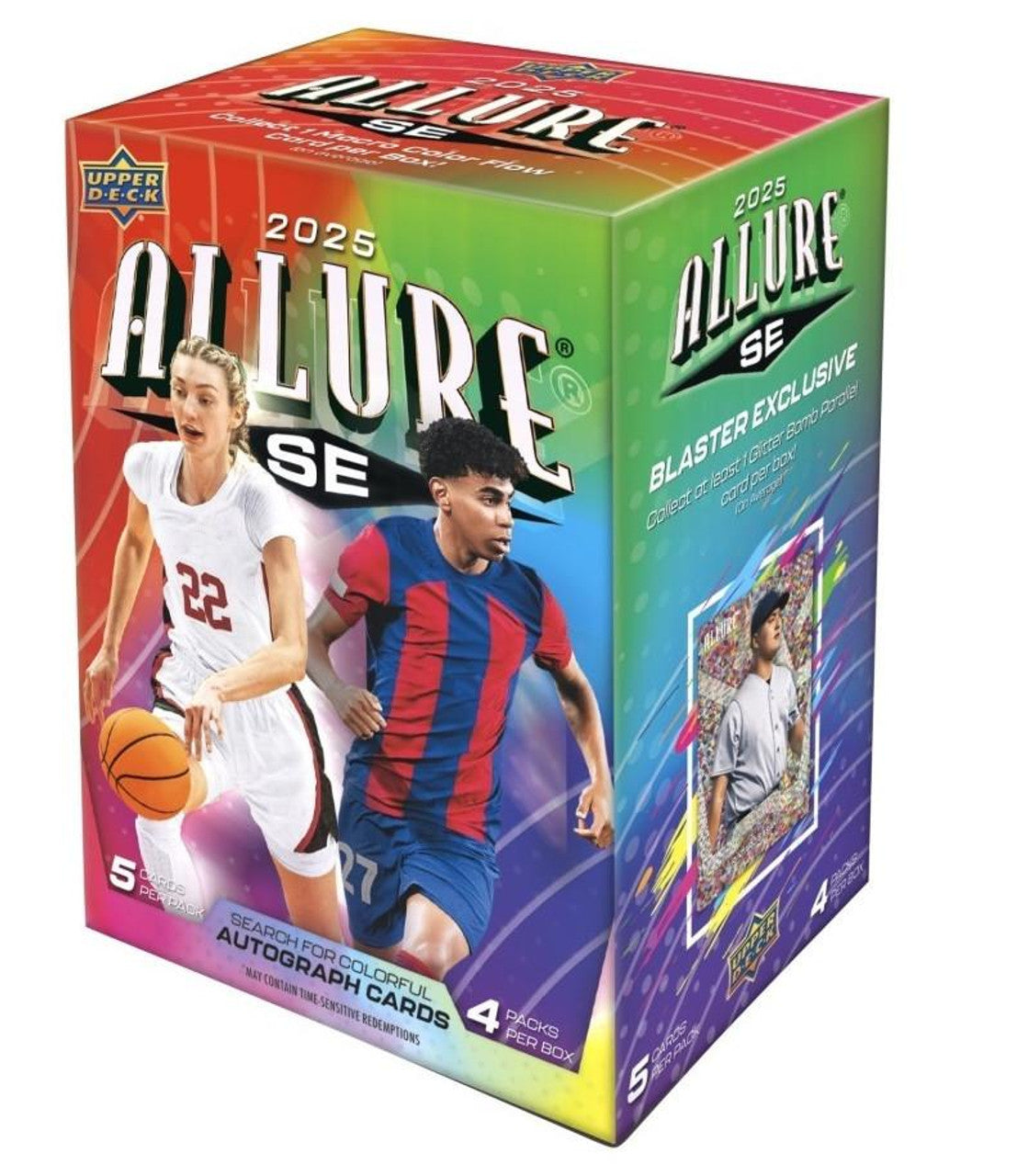 2025 Upper Deck Allure SE Multi-Sport Blaster Box - Sports Cards Norge