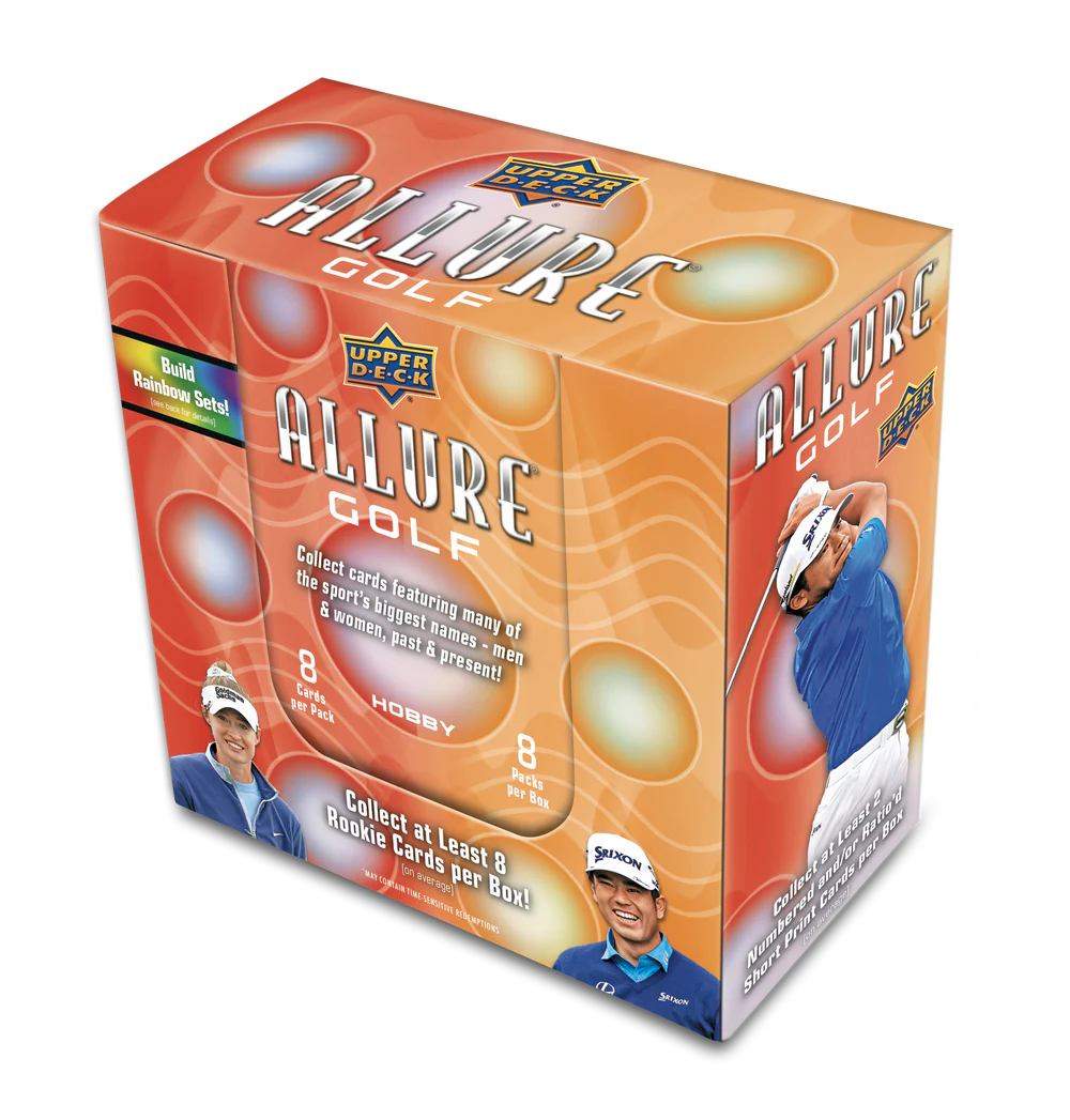 2026 Upper Deck Allure Golf Hobby Box - Sports Cards Norge