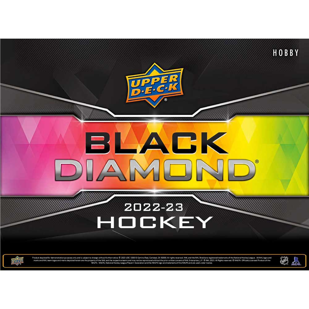 2022-23 Upper Deck NHL Black Diamond Hobby Box - Sports Cards Norge