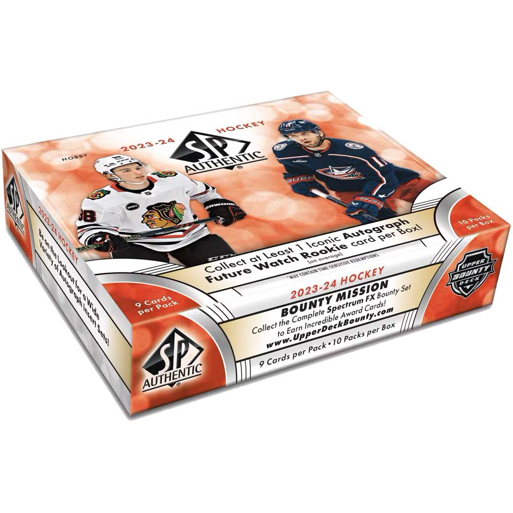 2023-24 Upper Deck NHL SP Authentic Hobby - Sports Cards Norge