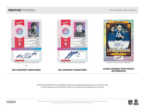 2024 Prestige NFL Blaster Box - Sports Cards Norge