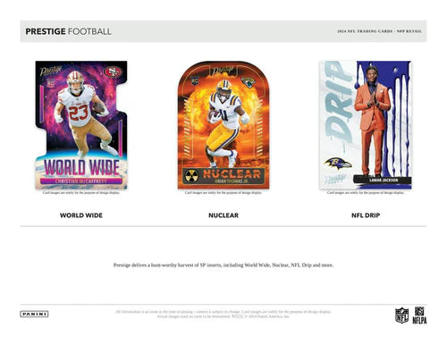 2024 Prestige NFL Blaster Box - Sports Cards Norge