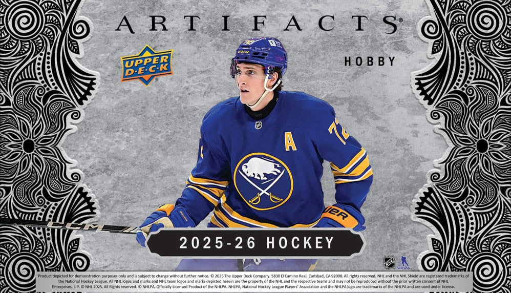 2025-26 Upper Deck NHL Artifacts Hobby - Sports Cards Norge