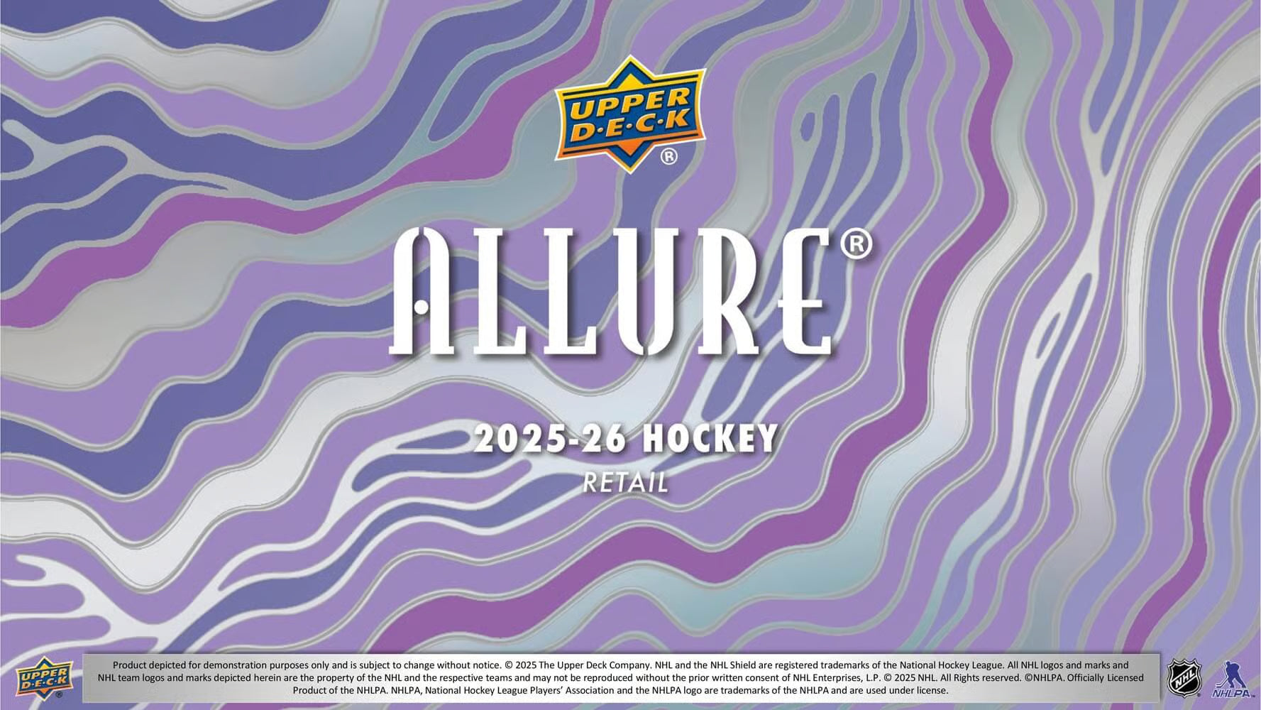 2025-26 Upper Deck NHL Allure Blaster Box - Sports Cards Norge