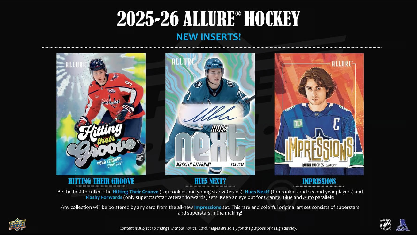 2025-26 Upper Deck NHL Allure Blaster Box - Sports Cards Norge