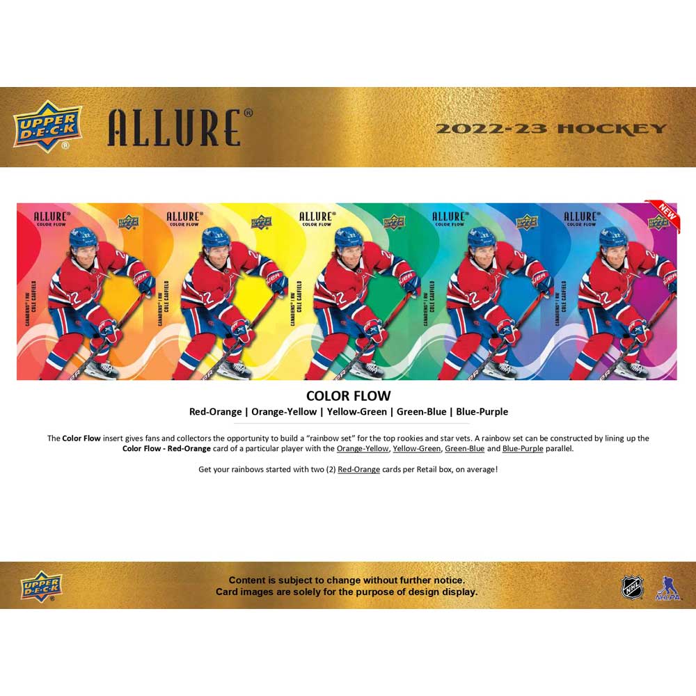 2022-23 Upper Deck NHL Allure Blaster - Sports Cards Norge