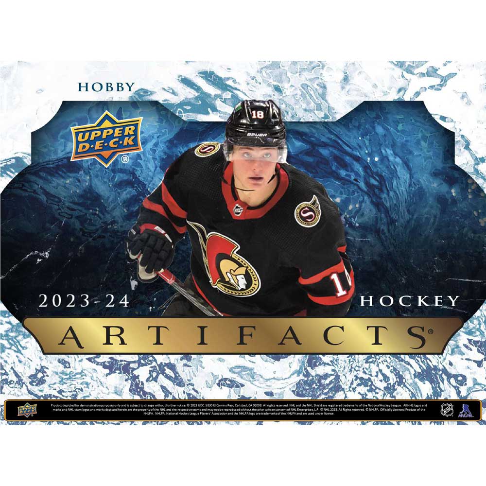 2023-24 Upper Deck NHL Artifacts Hobby - Sports Cards Norge