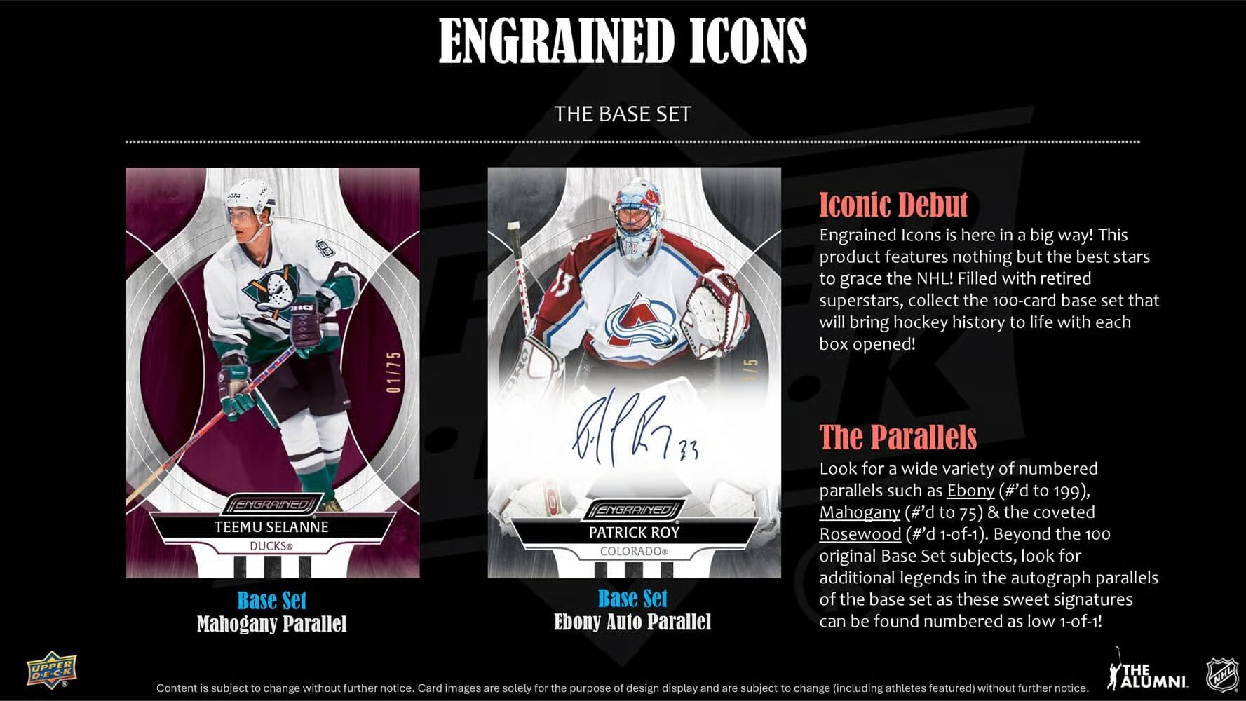 2024-25 Upper Deck NHL Engrained Icons Hobby - Sports Cards Norge