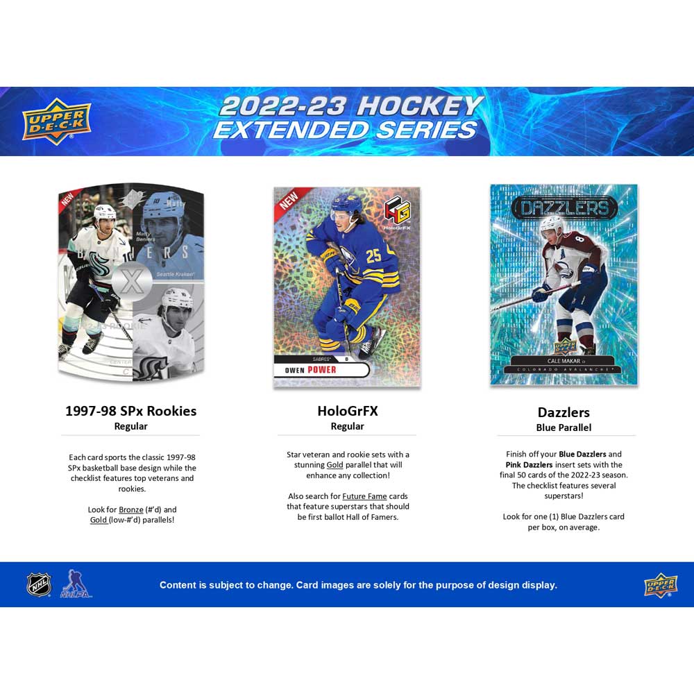 2022-23 Upper Deck Extended Series Hobby - Sports Cards Norge